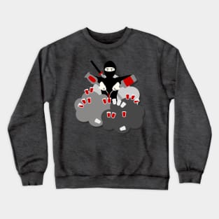 Super Ninja Bartender! Crewneck Sweatshirt